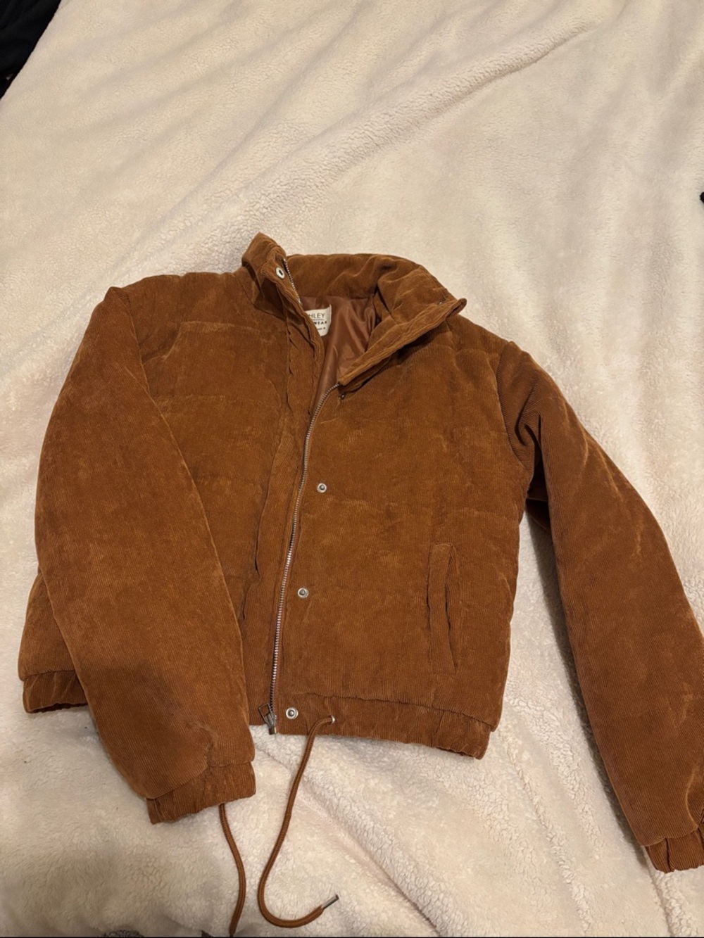 Corduroy Bomber Jacket